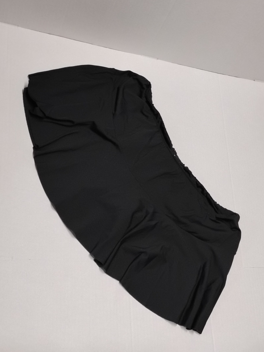 Chaps Black Swim Skirt Elastic Waistband Bikini Bottom Size 22W